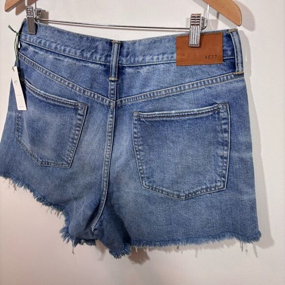 AE77 American Eagle The High Rise Cut-Off NEW with tags Size 31 - Picture 6 of 14